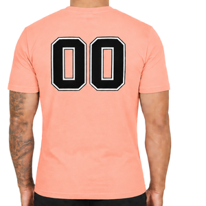 T-shirt ajusté en coton pour homme, manches courtes, col rond, imprimé personnalisé, coupe slim, style streetwear, vente en gros, sport - Product Image 2