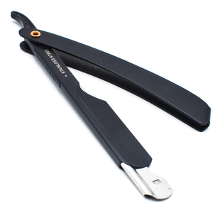 Soporte Profesional para Navajas de Barbero de Hoja Recta con Cuchillas Ajustables de Acero Inoxidable (Baja, Media y Alta) para Afeitado en Salón - Product Image 3