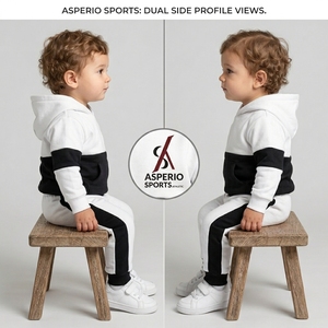Ensemble de survêtement hiver épais 2 pièces pour enfants garçons, respirant en molleton bouclette épaisse - Product Image 6