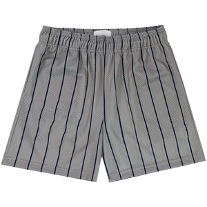 กางเกงขาสั้นออกกำลังกายบาสเก็ตบอลสำหรับผู้ชาย วิ่ง ฟิตเนส ยิม ผ้าแคนวาสทรงหลวม สปอร์ต สตรีทแวร์ สีพื้น กันยับ - Product Image 3