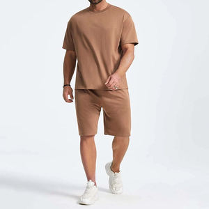 Conjunto Deportivo de Verano para Hombre, de Algodón Sólido, de Alta Calidad, Secado Rápido, Transpirable y Ligero, Modelo 2026 - Product Image 2