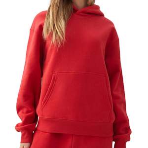 Sudadera con Capucha Extra Grande para Mujer, Sudadera de Felpa de Algodón, Sudadera con Capucha Lisa con Logotipo Personalizado, Proveedor Mayorista OEM - Product Image 5