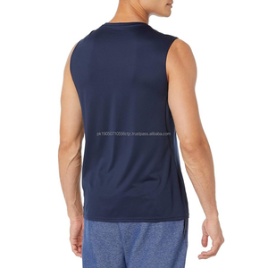 Haute qualité nouveau Design débardeur hommes fitness gym Gym respirant Muscle Stringer course débardeur avec Logo - Product Image 2