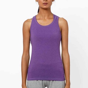 Pakistan Made Customized Summer Women Tank <b>Tops</b> Polyester Cotton Made New Arrival Women Tank <b>Tops</b> - Product Image 1