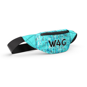 Customized High Quality Sporty Lightweight Cross Body PU Waist Bag All Seasons Fanny <b>Pack</b> Zipper Adjustable Straps Unisex Bag - Product Image 2