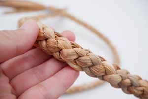 Cuerda de Jacinto de Agua Trenzada al por Mayor de Fábrica en Vietnam – Material de Fibra Plana Natural para Artesanía y Cestería - Product Image 2
