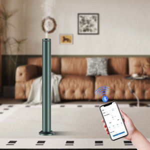Diffuseur d'huiles essentielles électrique intelligent professionnel à deux fluides 280 ml en alliage d'aluminium, télécommande via application, sans eau, écologique - Product Image 1