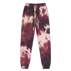 Custom Men <b>Tie</b> <b>Dye</b> Hooded Tracksuit <b>Set</b> Full Sleeve Loose Fit Casual Autumn Wear 100% Cotton Gradient Color Pattern With Pockets - Product Image 5
