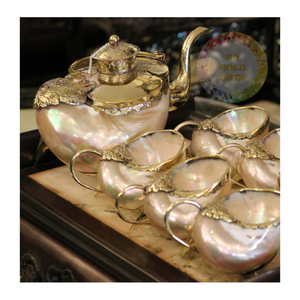 Copa de Vino Creativa con Forma de Concha para Fiestas Tropicales y Bodas con Temática Marina - Product Image 4