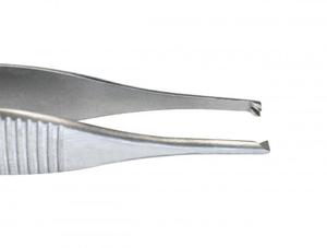 Juego de Pinzas Adson, Instrumentos Manuales de Acero con Dientes Texturizados para un Control Extra, Instrumentos Compactos de Acero Inoxidable de Grado Médico - Product Image 3
