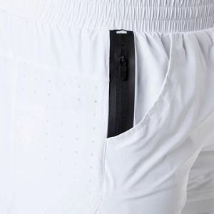 Pantalones Cortos de Verano para Hombre con Cordón Ajustable y Logotipo Personalizado, Pantalones Cortos Casuales de Algodón Suave para Comodidad y Estilo Diarios - Product Image 6