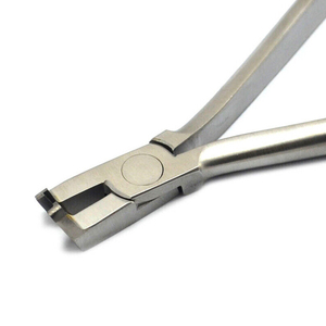 Coupe-fil distal orthodontique en acier inoxydable avec poignée ergonomique confortable pour la coupe de fils dentaires, chirurgicaux et orthodontiques - Product Image 4