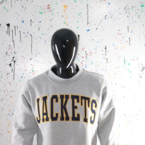 <b>JACKETS</b> Mock Neck 450 GSM custom name Applique embroidery oversized Boxy Fit Sweatshirts 100% cotton <b>fleece</b> french Terry - Product Image 1