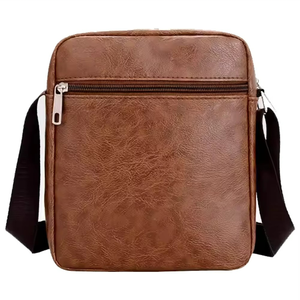 Real Leather Cross Body Chest Bag Custom Standard Messenger Bag Men Shoulder Chest Bag Custom Design Leather Chest Bag - Product Image 5