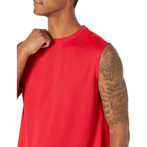 Débardeurs Musculation Homme Personnalisables en Gros – Sans Manches, Respirants, Polyester/Coton, Col Rond, pour Gym, Entraînement, Fitness, Musculation - Product Image 1