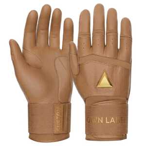 Customized Leather Baseball Batting Gloves Anti-slip Lightweight Durable for Adults Professional Unisex - Product Image 1