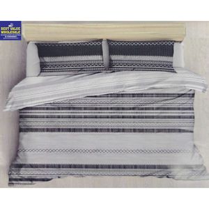 MagicTwill Queen 90x100 Inch Cotton Dohar with Kantha Pattern Soft Lightweight Wool Filled <b>Quilt</b> Set for Hotel or Home Use - Product Image 3