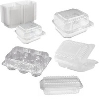 Contenants alimentaires jetables en plastique de haute qualité, 3 compartiments, compatibles micro-ondes, couvercle transparent, boîte d'emballage à emporter noire