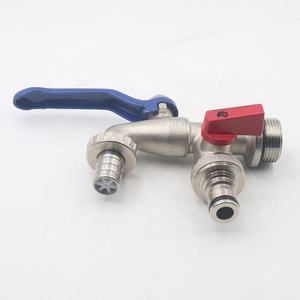 Válvula de Bola para Grifo de Bronce Antimicrobiano de Alta Resistencia |   Grifo manual para jardín con caño roscado del fabricante - Product Image 5