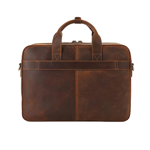 Servicio OEM ODM, Bolsos de Oficina de Cuero Genuino, Precio al por Mayor, Diseño Personalizado, Bolsos de Cuero para Trabajo de Oficina - Product Image 3