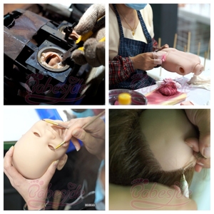 ベイビサイド ダラ 20インチ 笑顔のリボーンドール 幼児 女の子 ミニ ソフトクロスボディ 本物そっくりの赤ちゃん人形 柔らかいおもちゃ 感情の慰めのためのギフト - Product Image 4