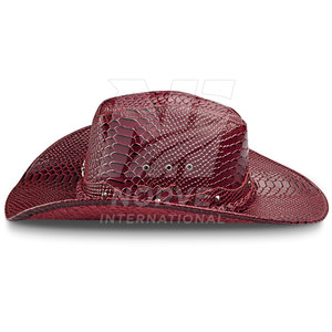 Sombrero de vaquero cómodo y a la moda para exteriores, diseñado para uso práctico y con un estilo elegante. - Product Image 4