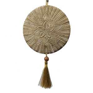 Adorno colgante de árbol de corazón de Navidad chapado en oro de diseño moderno personalizado adorno decorativo festivo para Navidad - Product Image 6