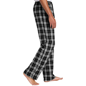 Pantalon de pyjama décontracté moderne pour homme en tissu de toile doux et respirant, à taille élastique non tissée - Product Image 2