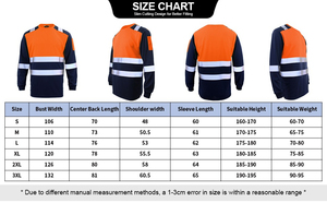 Camisa Reflectante de Alta Visibilidad con Diseño de Manga Larga para Protección en el Trabajo Industrial - Product Image 2