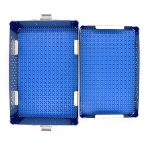 Nueva Caja de Acero Inoxidable para Instrumentos Quirúrgicos de Doble Capa, Esterilizada a Alta Temperatura, para Uso Hospitalario, de Mahfooz Instruments - Product Image 4