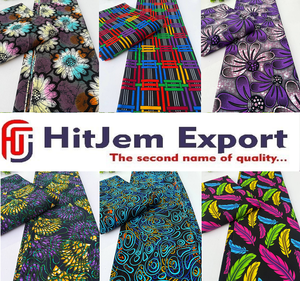 Premium African Wax Print Cotton Fabric for Sewing Fashion Garments and Bulk Orders - Product Image 4