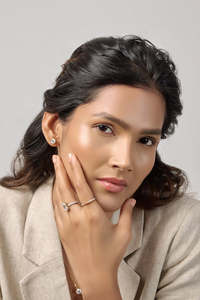 Anillo de Boda de Oro Rosa con Moissanita Ovalada de 3.35CT, Joyería Fina Hecha a Mano para Comerciantes y Revendedores de Joyería a Nivel Mundial - Product Image 5