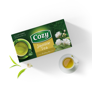 Wholesale OEM Herbal Jasmine <b>Tea</b> Bags Wholesale Heat Seal Green <b>Tea</b> Bags With Envelopes Custom Printed Packaging Bag - Product Image 1