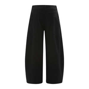 Jean décontracté unisexe coupe droite ample, style rétro américain, broderie hip-hop 3D délavée, automne/hiver, avec boutons - Product Image 5