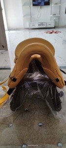 Best Quality English Saddle for Adult and Youth Safety During Equestrian Sports with <b>Plastic</b> <b>Tree</b> and Synthetic Material - Product Image 4