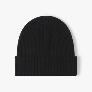 Wholesale Custom Acrylic/<b>Wool</b> Slouchy <b>Beanie</b> <b>Hats</b>-Unisex Adult Winter <b>Hats</b> with Custom Logo Solid Pattern Bulk & Outdoor Use - Product Image 4