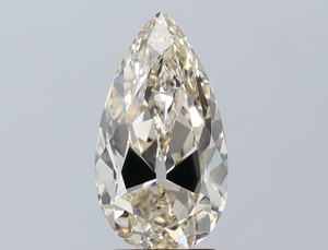 Diamant naturel de 3,01 carats, taille poire, couleur K, clarté VS1, certifié IGI, diamant solitaire non monté, diamant extra-doux pour la fabrication de bijoux - Product Image 1