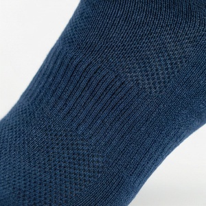 Crew <b>Socks</b> Blue Geometric Pattern Breathable <b>Running</b> Athletic <b>Socks</b> for Adults Summer Standard Thickness Knitted Design - Product Image 5