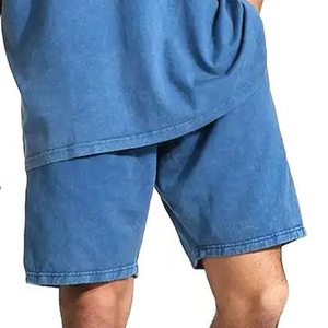 Conjunto Deportivo de Verano 2026 para Hombre, Camiseta de Manga Corta y Pantalones Cortos, Conjunto de Dos Piezas, Unisex, de Algodón, Informal, de Punto - Product Image 5