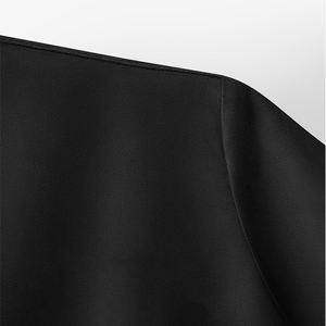 Tenues de travail pour femmes en polyester-coton de haute qualité, coupe ample, col en V, manches courtes, multi-poches, style uni et tendance - Product Image 6