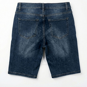 <b>Men</b> Rhinestone Denim Shorts Luxury Crystal <b>Studded</b> Jean Shorts Streetwear Custom Logo OEM ODM Process Impex - Product Image 2