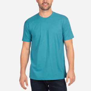 Camiseta Suave y Ajustada para Hombre - Camiseta Casual y Elegante para Hombre Tallas S - 4XL NEXT LEVEL Camisetas de Cuello Redondo de Tela Tri-Blend Premium para Hombre - Product Image 5