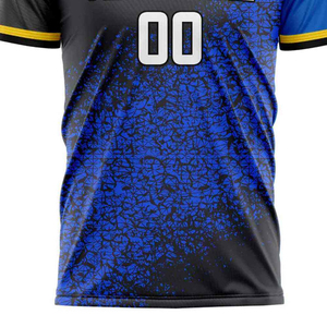 Uniforme de Fútbol Personalizado 100% Poliéster, Camiseta Deportiva Sublimada con Combinación de Colores, Uniforme de Tenis de Secado Rápido - Product Image 5