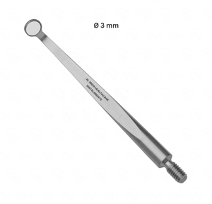 กระจกผ่าตัดขนาดเล็กพร้อมอุปกรณ์ทันตกรรมที่ได้รับการรับรอง CE เคลือบโรเดียม - Product Image 2