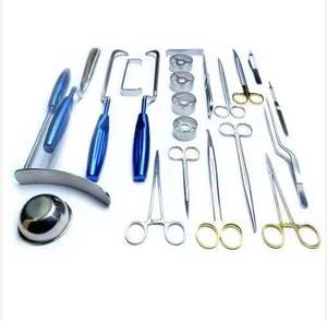 Juego de Instrumentos Quirúrgicos para Reducción de Senos de Alta Calidad, 21 Piezas, Acero Inoxidable Alemán, Manual, Reutilizable, Certificado CE, Tegra Surgical - Product Image 1