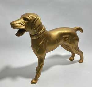 Juego de 2 Figuras de Jirafa de Latón, Escultura de Animales Hecha a Mano, Decoración de Mesa, Estilo Contemporáneo, Decoración para Sala de Estar - Product Image 5