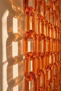 Décoration murale en chaîne de résine de luxe, sculpture de chaîne entrelacée faite à la main pour la décoration intérieure moderne et toutes les couleurs - Product Image 5