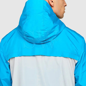 Ensemble court coupe-vent élégant pour l'hiver, avec capuche, tissu respirant et léger, parfait pour les aventures en plein air des hommes, tenues décontractées - Product Image 6