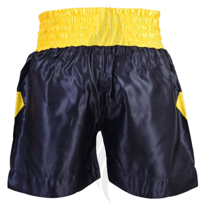Latest Design Customized Stretch Boxing Shorts Wholesale Unisex Lightweight Breathable Durable 100% <b>Polyester</b> OEM Service - Product Image 4