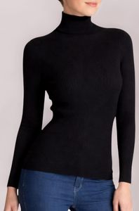 STELLAR <b>Turtle</b> <b>Neck</b> Quick Dry Casual Knitted Cotton Spandex Short <b>T</b>-<b>shirt</b> Full Anti-Wrinkle Breathable Women's Custom - Product Image 4